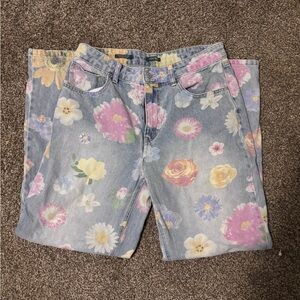 Wild Fable floral print jeans